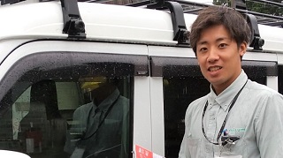 ガス事業の先輩の写真