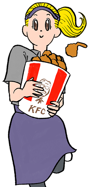 KFCのキャラクター